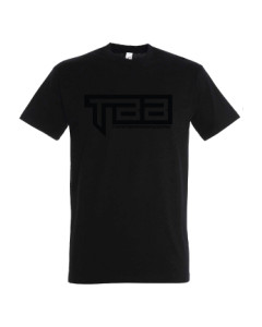 Team Barbenders T-paita, musta logo