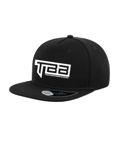 Team Barbenders Lippis, suora lippis, valkoinen logo