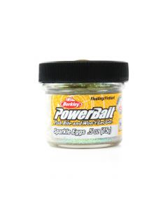 Berkley Powerbait floating sparkle eggs syöttipallot, chartreuse/scales