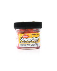 Berkley Powerbait floating sparkle eggs syöttipallot, orange/scales