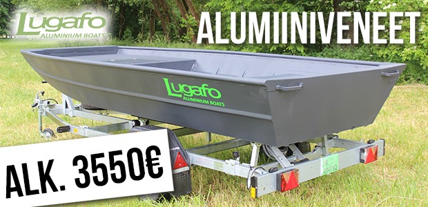 Alumiiniveneet kalastukseen nyt meiltä!